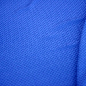 Ткань для жилета Жаккард хлопковый цвет васильковый